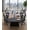 2.4-Meter Square Conference Table - Walnut, variant on Esheno Conference Table 94.5 inch 440 lbs Capacity 2 inch Thick Desktop Hidden Power Hub 3 AC USB USB C Cable Grommets Trapezoid Legs for Office Meeting Room Boardroom Walnut