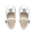 thumbnail image 4 of Dream Pairs Kids Girls Toddlers Mary Jane Flats Shoes Casual Princess Dress Shoes ANGEL-22 WHITE/PAT Size 7 Toddler, 4 of 5