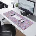 thumbnail image 2 of Color Curve Camouflage&nbsp;desk Mouse Padwaterproofwashable&nbsp;for Office Home Work GamingmousematRubber Base Mousepad with Stitched Edges 31.5x11.8inches, 2 of 7