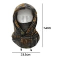 thumbnail image 2 of Winter Ski Mask Thermal Fleece Ski Face Mask for Cold Weather Winter Men,Style2, 2 of 5