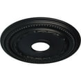 thumbnail image 3 of Ekena Millwork 15 3/8"OD x 3 5/8"ID x 1"P Federal Ceiling Medallion (Fits Canopies up to 8 1/2"), Hand-Painted Steel Gray, 3 of 6
