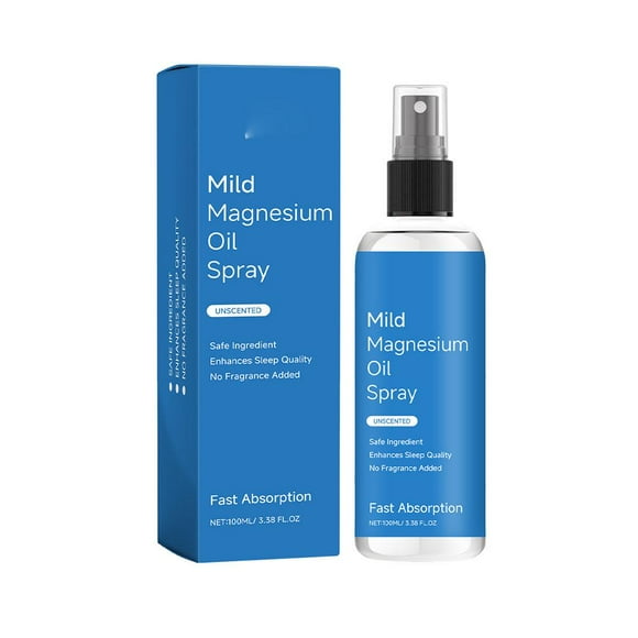 Magnesium Oil Spray Calms The Nerves And Helps Sleep. Essential Oil Spray Soothes And Relaxes To Improve Sleep Quality. Care Products Xib07-A077-100-Bu1