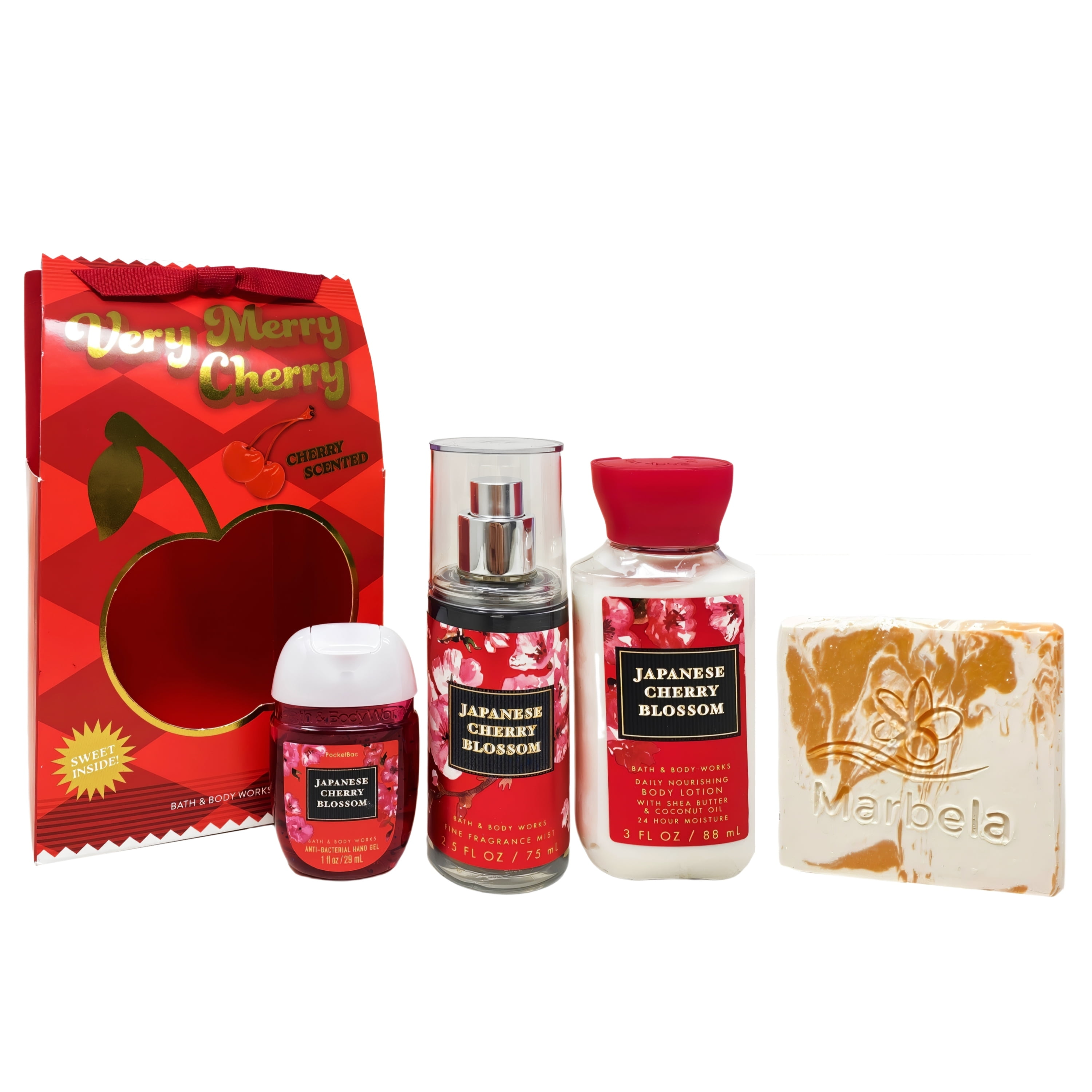 Bath & Body Works Japanese Cherry Blossom - Mini Gift Set - Fine