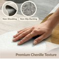 thumbnail image 6 of ODIKA 8'x10' Washable Area Rug Non-Shedding, Easy Care, Plush Abstract Contemporary Brushstroke Neutral Watercolor Large for King Size Bedroom Under Bed, Master Suite, 6 of 7
