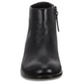 thumbnail image 3 of Ecco Women's Black Leather Western Water Resistant Ankle Booties, 3 of 8