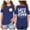Blue, variant on USA Shirts Girls 5-6 Years Pink Short Sleeve T-Shirts Back To School Basic Shirt Graphic Printed Top School Clothes