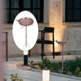 thumbnail image 2 of Support de Bain pour Oiseaux en Fer 1Pcs 21.6 Po, 2 of 5