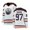 White 97, variant on Mens Hockey Jerseys Oilers 99 Gretzky 97 Mcdavid Movie Ice Hockey Jersey 90S Hip Hop Clothing For Party Stitched Letters And Numbers S-XXXL