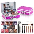 thumbnail image 1 of Kit de maquillaje Color Nymph Girls con funda de tren, 24 piezas de cosméticos, 1 of 8