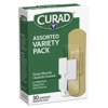 Curad Variety Pack Sterile Assorted Adhesive Bandages, 30 Ea