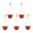 thumbnail image 1 of COSMOBETTY 5Jgo Macetas Colgantes Rojas Para De Interiores Con Espacio Amplio Para Plantar, 1 of 8