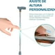 thumbnail image 4 of Bastón Ortopédico con Mango Alemán Ergonómico | Altura Ajustable de 60 a 97 cm | Aluminio Resistente y Base Antiderrapante para Mayor Seguridad (NEGRO), 4 of 8