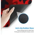 thumbnail image 5 of Red and Black Camouflage Gaming Mouse Pad Large Mouse Pad (31.5x11.8 Inch) Non-Slip Rubber Base Large Desk Mat Desk Protector for Home Office Gaming Work, 5 of 6