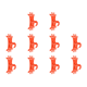 thumbnail image 1 of 10 Uds Soporte para Bicicleta Silicona GPS Motocicleta Y () Naranja, 1 of 7