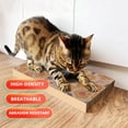 thumbnail image 4 of Vivicreate 5 Piece High-Density, Reversible, Breathable Cardboard Cat Scratching Lounge Bed, 4 of 7