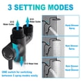 thumbnail image 7 of YDmeet 10 Inch 3-Way Shower Combo, Upgraded 12 Inch Adjustable Arm, Matte Black, 7 of 7