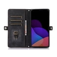 thumbnail image 4 of For Iphone 14 Zipper Card Slot Buckle Wallet Leather Phone Case (Black),iPhone 15, 4 of 6
