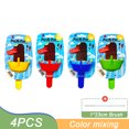 thumbnail image 1 of New Drip-Proof Popsicle Rack Drip Free Ice Holder No Mess Free Frozen Treats Rack Popsicle Holder with Straw For Kids Ice Cream 4Pcs Mixed, 1 of 6
