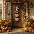 thumbnail image 2 of HCBY Merry Christmas Door Cover New Year Decorations Xmas Background Banner Xmas Door Hanging Covers for Front Porch Home Indoor Outdoor New Year Decoration (Comprehensive#44), 2 of 9