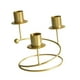 thumbnail image 5 of Portavelas de pilar, candelabro cónico, candelabro de Metal, candelabro, soporte para decoración, fiesta, festivo dorado, 5 of 9