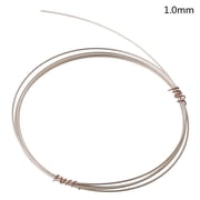 1 Meter 925 Sterling Silver Wire Jewelry Making 0.3/0.4/0.5/0.6/0.7/0.8/0.9/1/1.2mm Tarnish Resistant Silver Coil Wire