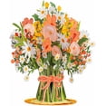 thumbnail image 3 of KALAKALA 3D Flower Bouquet Pop Up Mother's Day Card, with Daisy Delight Forever Flowers Keepsake, Gift for Mothers Day, Birthday, Graduation, Get Well, Thank You, All Occasion - Oversized 10", 3 of 4