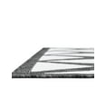 thumbnail image 5 of Unique Loom Outdoor Modern Collection Area Rug (2' x 5' 3" Runner Black and White), 5 of 6