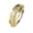 Gold, variant on Nose and Cartilage Bendable Hoop Ring with Leaf Design and Paved Cubic Zirconias