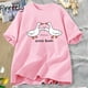 thumbnail image 4 of Camiseta con estampado de Goose bulks Unisex, camisa divertida de algodón, manga corta, holgada, de gran tamaño, ropa de calle, Verano, 4 of 5