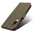 thumbnail image 4 of For Htc Desire 22 Pro Diamond Pattern Leather Case Brown, 4 of 5