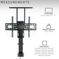 thumbnail image 3 of VIVO TV Motorized Vertical Stand Lift 37" to 77" Screen, Height Adjustable Mount, 3 of 8