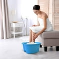 Mantello Foot Soaking Bath Basin At Home Spa Treatment and Massage