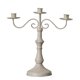 thumbnail image 1 of Candelabro con Brazos Candelabro de Metal Portavelas para Boda, Sala de Estar, Mesa de Comedor, Dormitorio, Decoración Del Hogar 3 brazos blanco, 1 of 9
