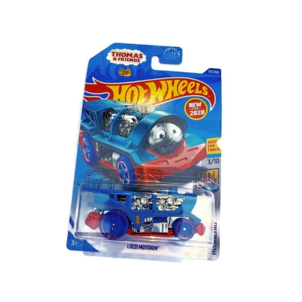 Juguete fundido a presión Hot Wheels 2020 Thomas & Friends Loco Motorin' Blue