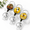 3 Pack Bee Inspirational, variant on 3 Pack Bee Inspirational Retractable Badge Reels with Metal Clip