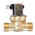 thumbnail image 4 of TOP-MAX DN15 1/2" Brass Solenoid Valve One-Way Water Valve DC12V OR DC24V Normally Closed Brass Electric Solenoid, 4 of 8