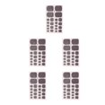 thumbnail image 3 of Justharion 1 Set Color Street Nail Strips Nails Stickers Solid Color Art Decals Beauty Tool Salon Supplies Manicure Kit Decorations 69 5Set, 3 of 6