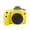 Yellow, variant on Soft Silicone Protective Case For Canon EOS 70D
