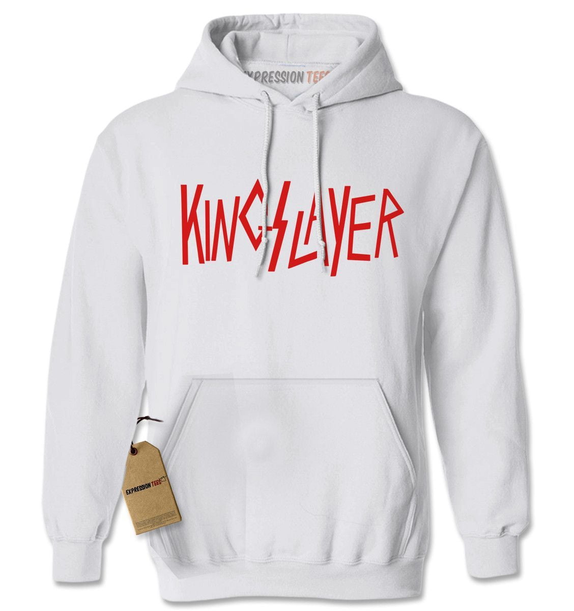 Expression Tees Kingslayer GoT Unisex Adult Tie-Dye Hoodie Expression Tees Kingslayer GoT Unisex Adult Tie-Dye Hoodie