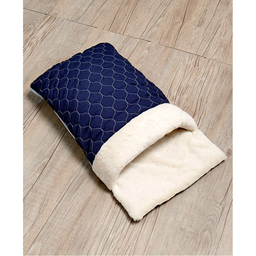 Quilted Snuggle Sack Pet Beds