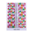 thumbnail image 1 of ZZwxWA Online Shopping Glitter Solid Color Nail Stickers Full Color Gradient Nail Stickers 16 Stickers/piece, 1 of 1