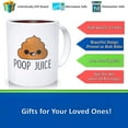 thumbnail image 3 of Funny Mug, Poop Gift, Gift For Boyfriend, Poop Juice, Ceramic Novelty Coffee Mug, Tea Cup, Gift Present For Birthday, Christmas Thanksgiving Festival, 11oz Or 15oz, Sarcasm With Sayings, 3 of 4