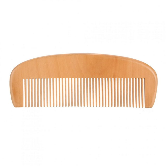 Portable Men's Beard Wooden Comb Kit Mustache Hair Care Brush Shape Tools