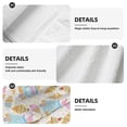 thumbnail image 7 of Wukai Icecream Truck Print Kitchen Towels Quick Dry Washcloths, Coral Velvet Dishtowels Multipurpose Reusable Cloths, Soft Tea Absorbent Cleaning Cloths, 7 of 7