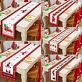 thumbnail image 4 of Camino de mesa navideño para decoración del hogar, adorno navideño para fiesta de Navidad y Año Nuevo, 2023, 2024, 4 of 4