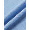 thumbnail image 5 of Vaqueros Flamingals de pierna recta para mujer, cintura media, azul claro, 5 of 5