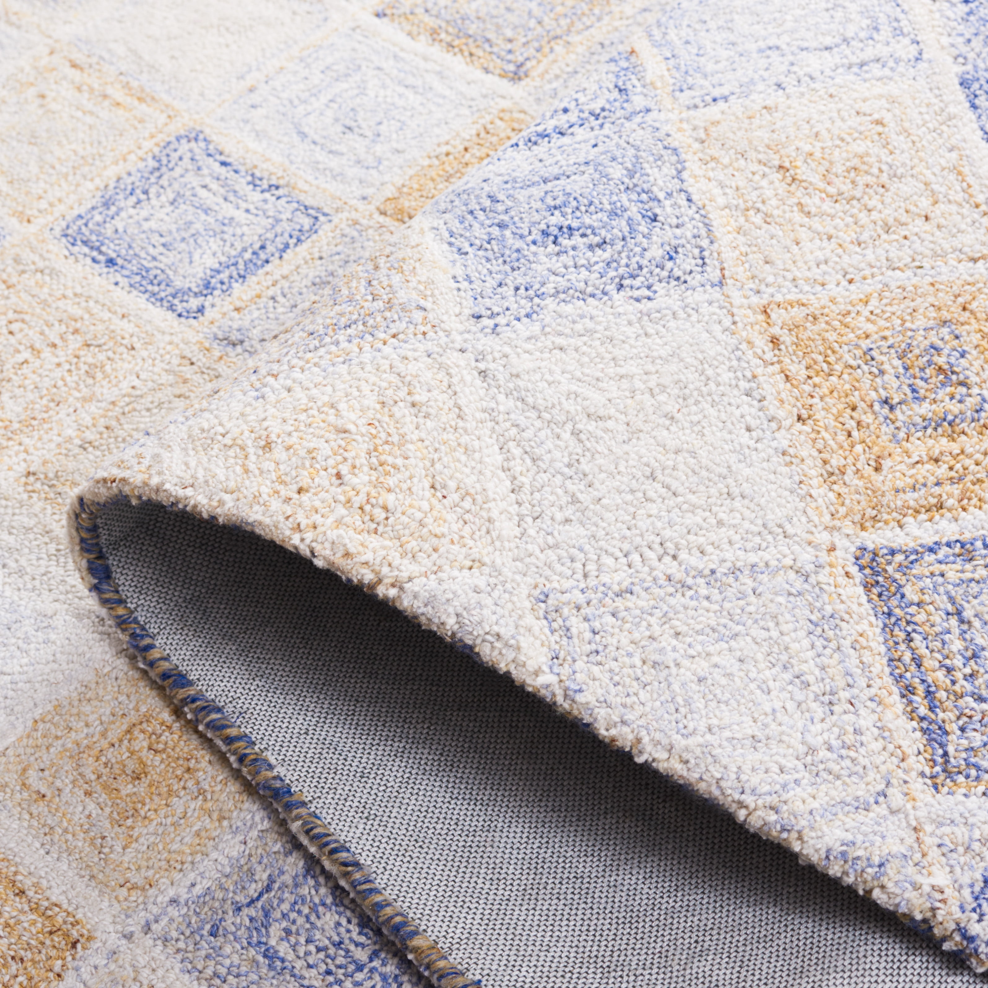 SAFAVIEH Abstract Andrea Trellis Area Rug, Blue/Gray, 5' x 8'