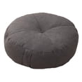 thumbnail image 2 of QSTDGVPW Round Floor Pillow Meditation Cushion for Chair Sofa Adults Kids Living Room Dark Grey, 2 of 9