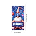 thumbnail image 3 of Independence Day Door Curtain Hanging Cloth Background Decoration, 180 x 90 cm Multicolor, Nylon Spandex with Rope, 1 Panel, 3 of 6