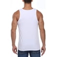 thumbnail image 4 of Camisetas sin mangas de rayón de bambú para hombres Camisetas sin mangas elásticas con cuello redondo, 4 of 5